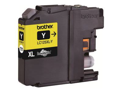 BROTHER LC125XLY Tinte yellow 1200Seiten Drucken, Scannen & Verbrauchsmaterial Verbrauchsmaterialien
