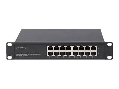 DIGITUS DN-80115 Gigabit Ethernet Switch Netzwerk & Smart Home Verkabelt