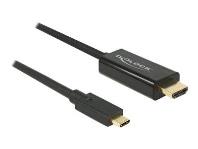 DELOCK Kabel USB Type-C > HDMI 30Hz 3 m Audio, Video, Display & TV Optionen & Zubehör Videoadapter