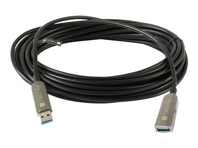 TECHLY USB3.0 AOC AM/AF Hybridkabel Peripheriegeräte & Zubehör Kabel & Adapter - USB & Thunderbolt