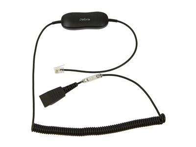 JABRA Smart Cord QD to RJ9 coiled Eingabe / Ausgabe Kopfhörer & Headsets