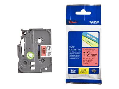 BROTHER TZE431 Schriftbandkassette 12mm Drucken, Scannen & Verbrauchsmaterial Verbrauchsmaterialien