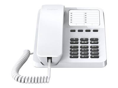 GIGASET DESK 400 weiss schnurgebundenes Telekommunikation, UCC & Wearables Festnetztelefone analog &