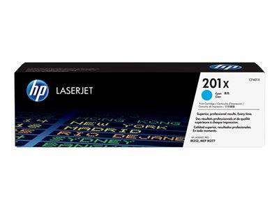 HP 201X Tonercartridge cyan Drucken, Scannen & Verbrauchsmaterial Verbrauchsmaterialien - Laserprint