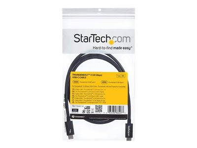 STARTECH 1m Thunderbolt 3 20Gbps Cable Telekommunikation, UCC & Wearables Smartphone Zubehör Kabel