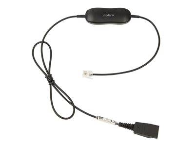 JABRA Smart Cord QD to RJ9 straight Eingabe / Ausgabe Kopfhörer & Headsets
