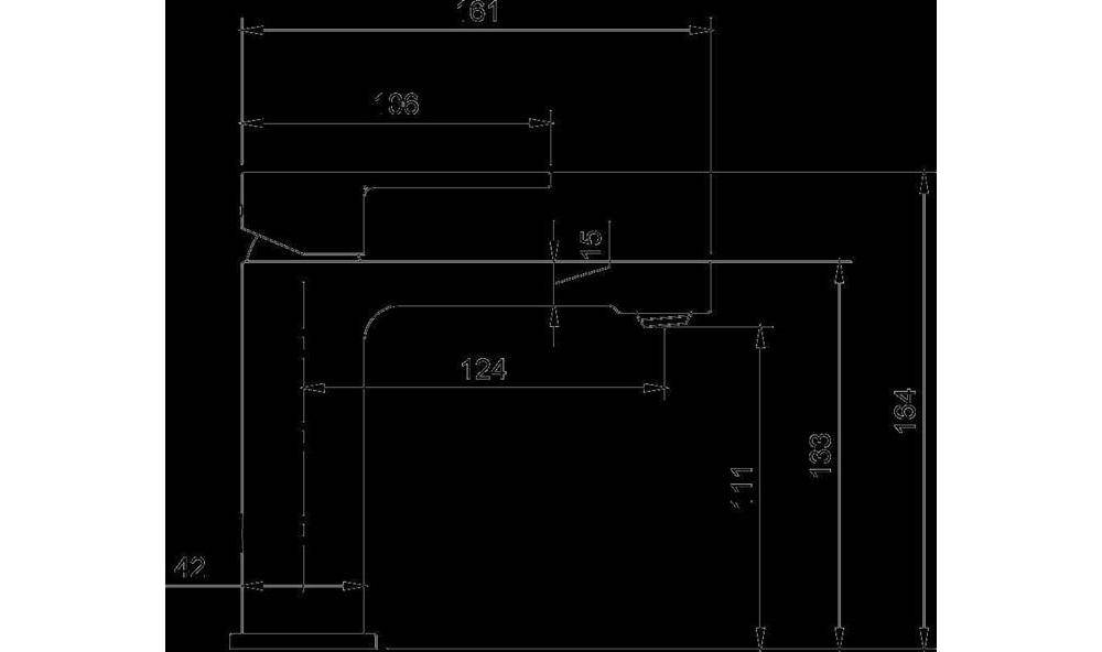 Villeroy & Boch V&B EH-WTbatt ARCHITECTURA 42x164x161mm m ZAG 1