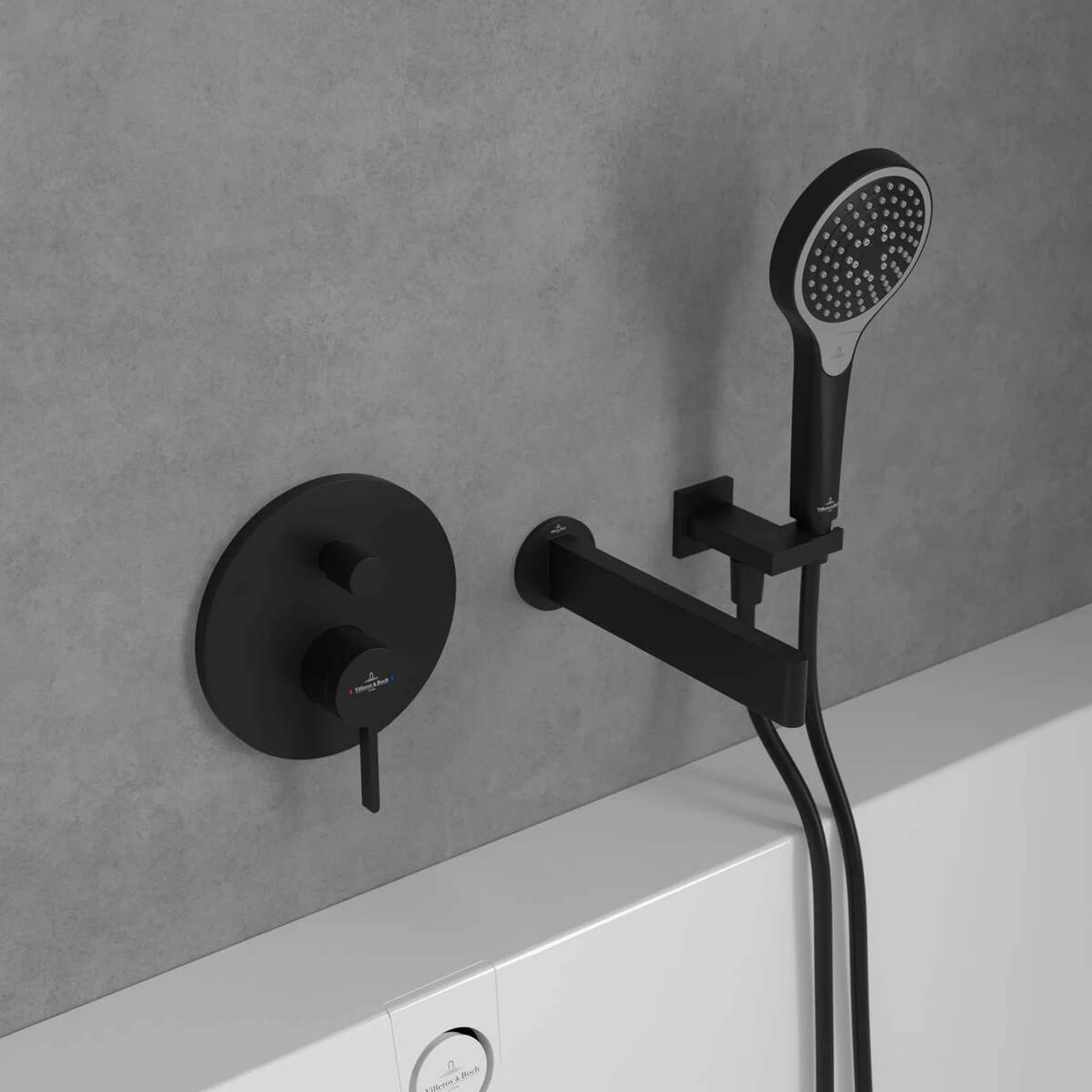 Villeroy & Boch EH-Wannenarmatur Serie Dawn 170x170x46mm Chrom, 1 Stk.