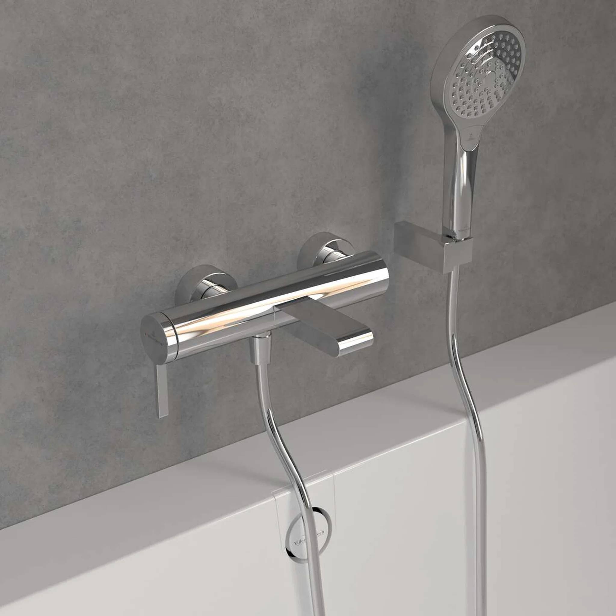 Villeroy & Boch EH-Badewannenarmatur Serie Dawn 274x111x186mm Chrom, 1 Stk.