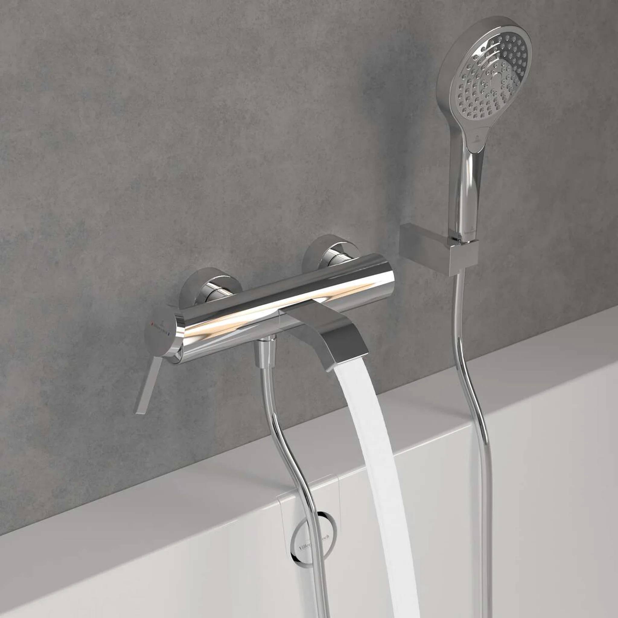 Villeroy & Boch EH-Badewannenarmatur Dawn 274x111x173mm Chrom, 1 Stk.
