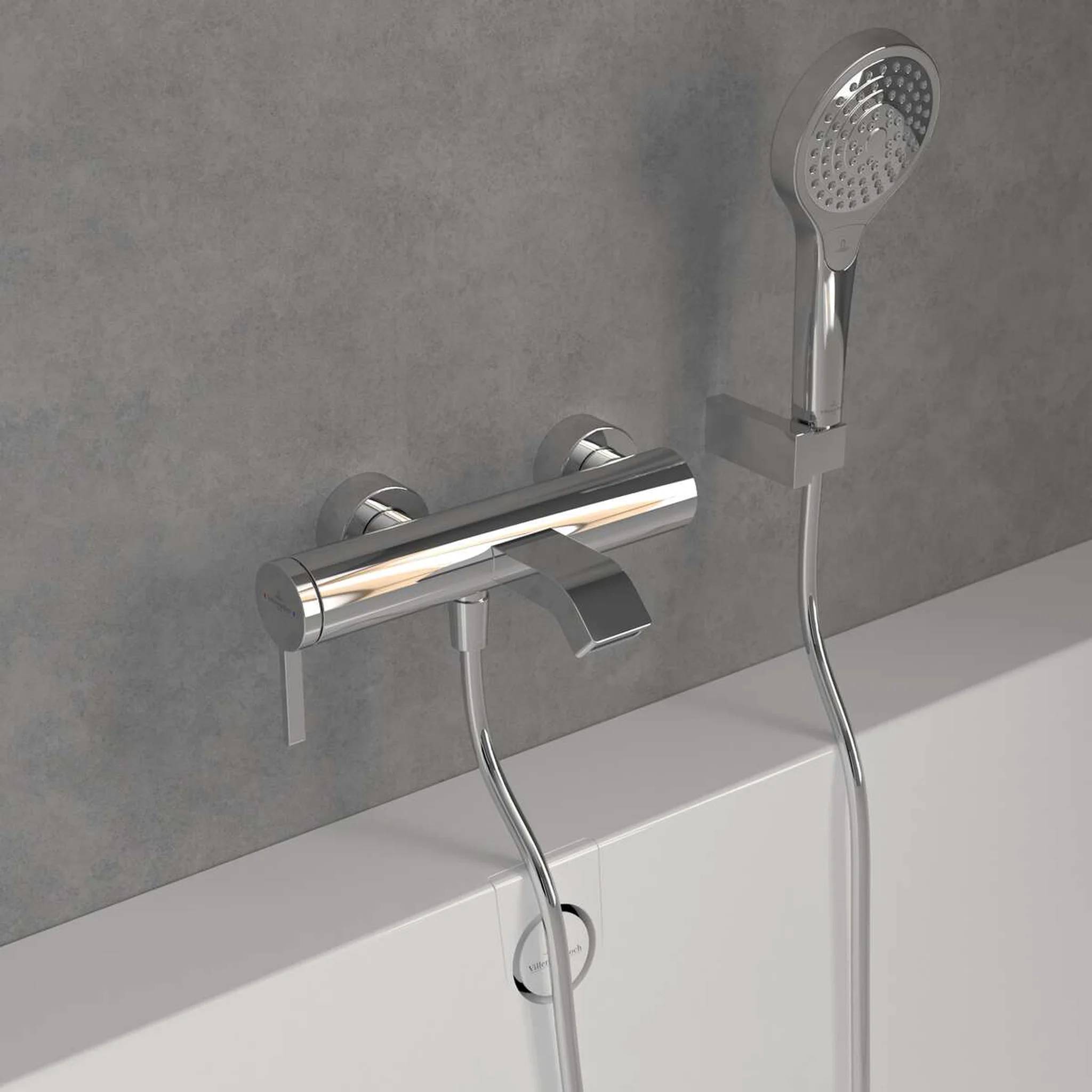 Villeroy & Boch EH-Badewannenarmatur Dawn 274x111x173mm Chrom, 1 Stk.