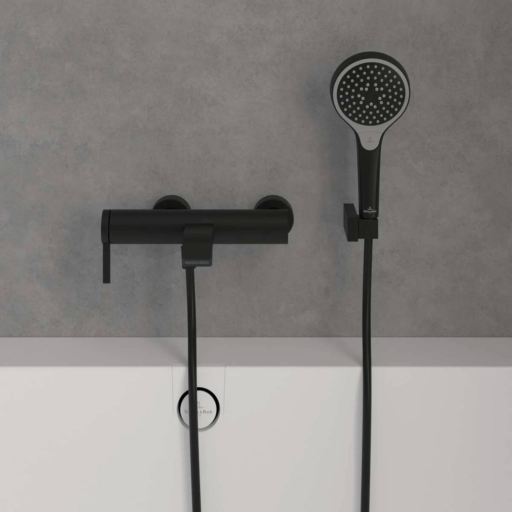 Villeroy & Boch EH-Badewannenarmatur 274x111x173mm Matt Black, 1 Stk.