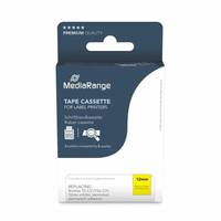 MEDIARANGE - Schriftbandka. Brother TZ-C31/TZe-C31 12mm 8m sw