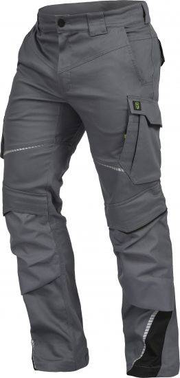 Leibwächter FLEXH Flex Line, Bundhose grau-schwarz, Gr. 62 FLEXH2762