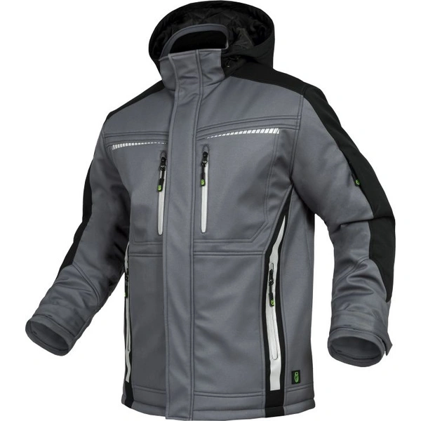 Leibwächter FLEXI Flex Line, Winter-Softshelljacke grau-schwarz, Gr. XL FLEXI27XL Leibwächter FLEXI Flex Line, Winter-Softshelljacke grau-schwarz, Gr. XL FLEXI27XL
