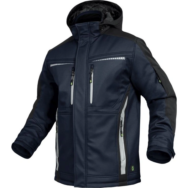 Leibwächter FLEXI Flex Line, Winter-Softshelljacke marine-schwarz, Gr. XL FLEXI30XL Leibwächter FLEXI Flex Line, Winter-Softshelljacke marine-schwarz, Gr. XL FLEXI30XL