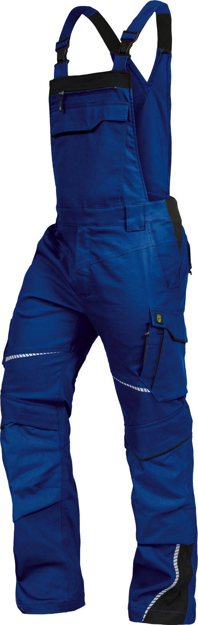 Leibwächter FLEXL Flex Line, Latzhose kornblau-schwarz, Gr. 62 FLEXL2062