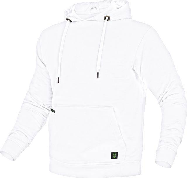 Leibwächter FLEXQ Flex Line, Hoodie Toni weiß, Gr. 5XL FLEXQ045XL