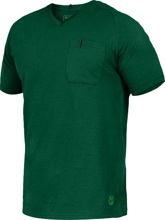 Leibwächter FLEXT Flex Line, T-Shirt V-Neck · Uwe grün, Gr. S FLEXT01S