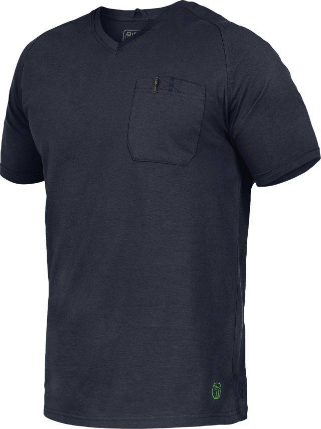 Leibwächter FLEXT Flex Line, T-Shirt V-Neck · Uwe marine, Gr. 3XL FLEXT063XL