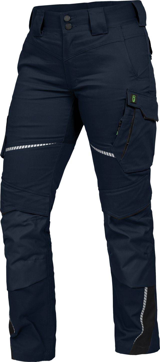 Leibwächter FLXDH Flex Line, Damen-Bundhose marine-schwarz, Gr. 38 FLXDH3038