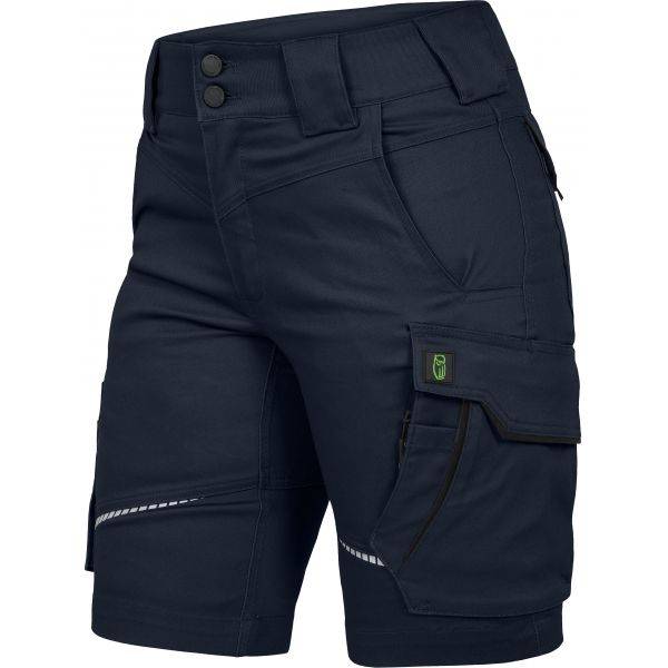 Leibwächter FLXDK Flex Line, Damen-Shorts marine-schwarz, Gr. 46 FLXDK3046