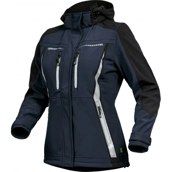 Leibwächter FLXDS Flex Line, Damen-Softshelljacke marine-schwarz, Gr. 50 FLXDS3050 Leibwächter FLXDS Flex Line, Damen-Softshelljacke marine-schwarz, Gr. 50 FLXDS3050