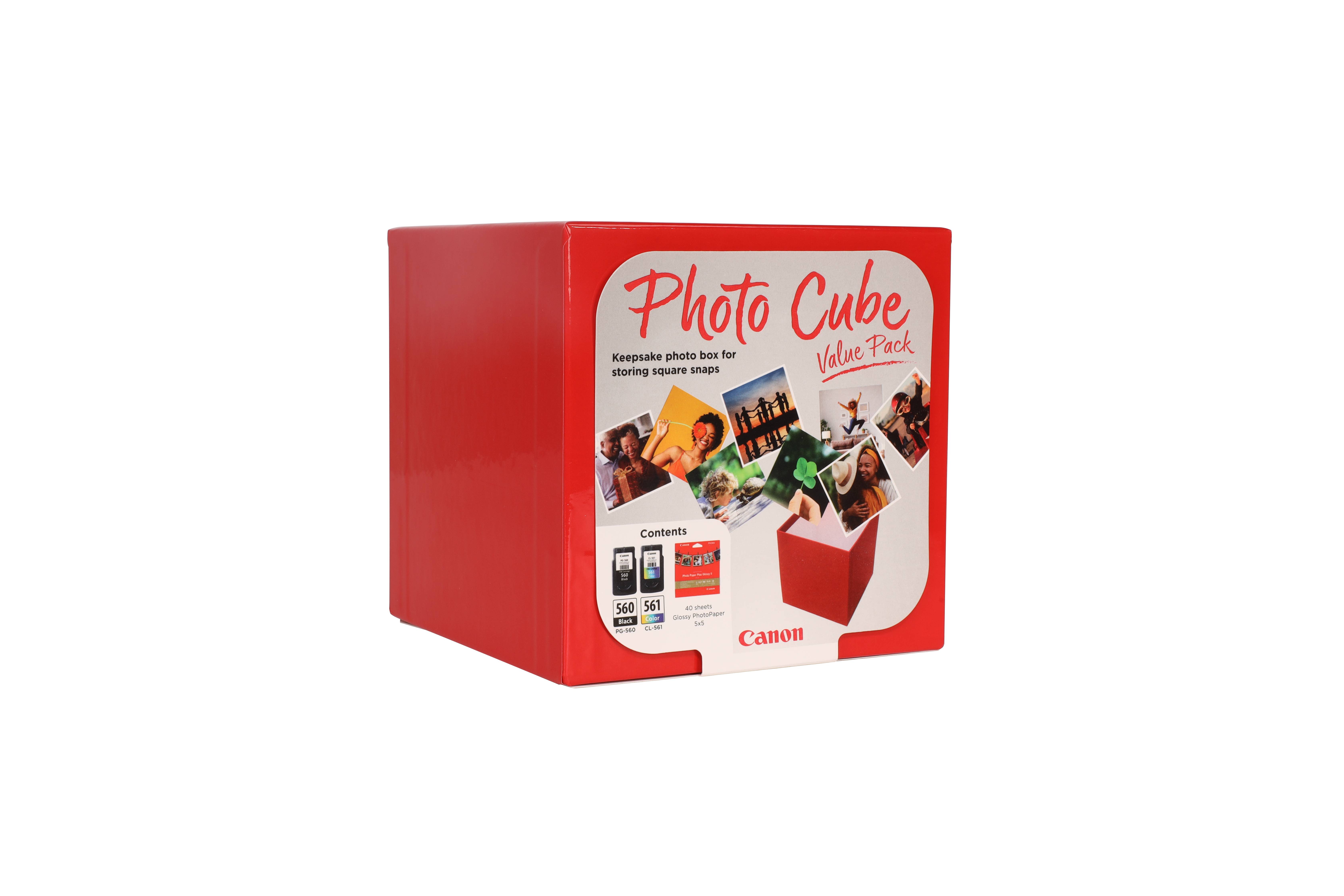 Canon PG-560/CL-561 Photo Value Pack - Glänzend - 0.27 mm - 2er-Pack - Farbe (Cyan, Magenta, Gelb)