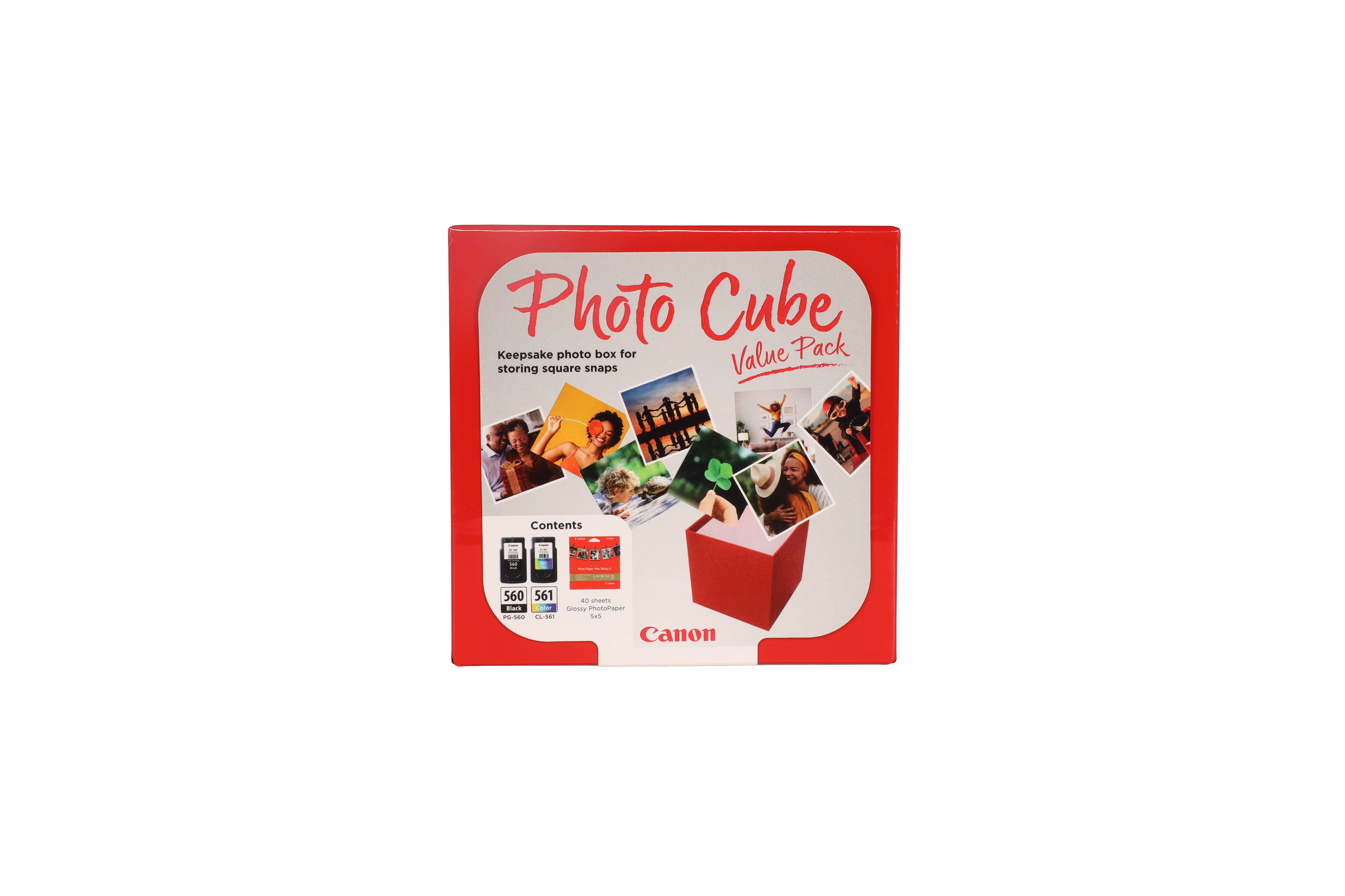 Canon PG-560/CL-561 Photo Value Pack - Glänzend - 0.27 mm - 2er-Pack - Farbe (Cyan, Magenta, Gelb)