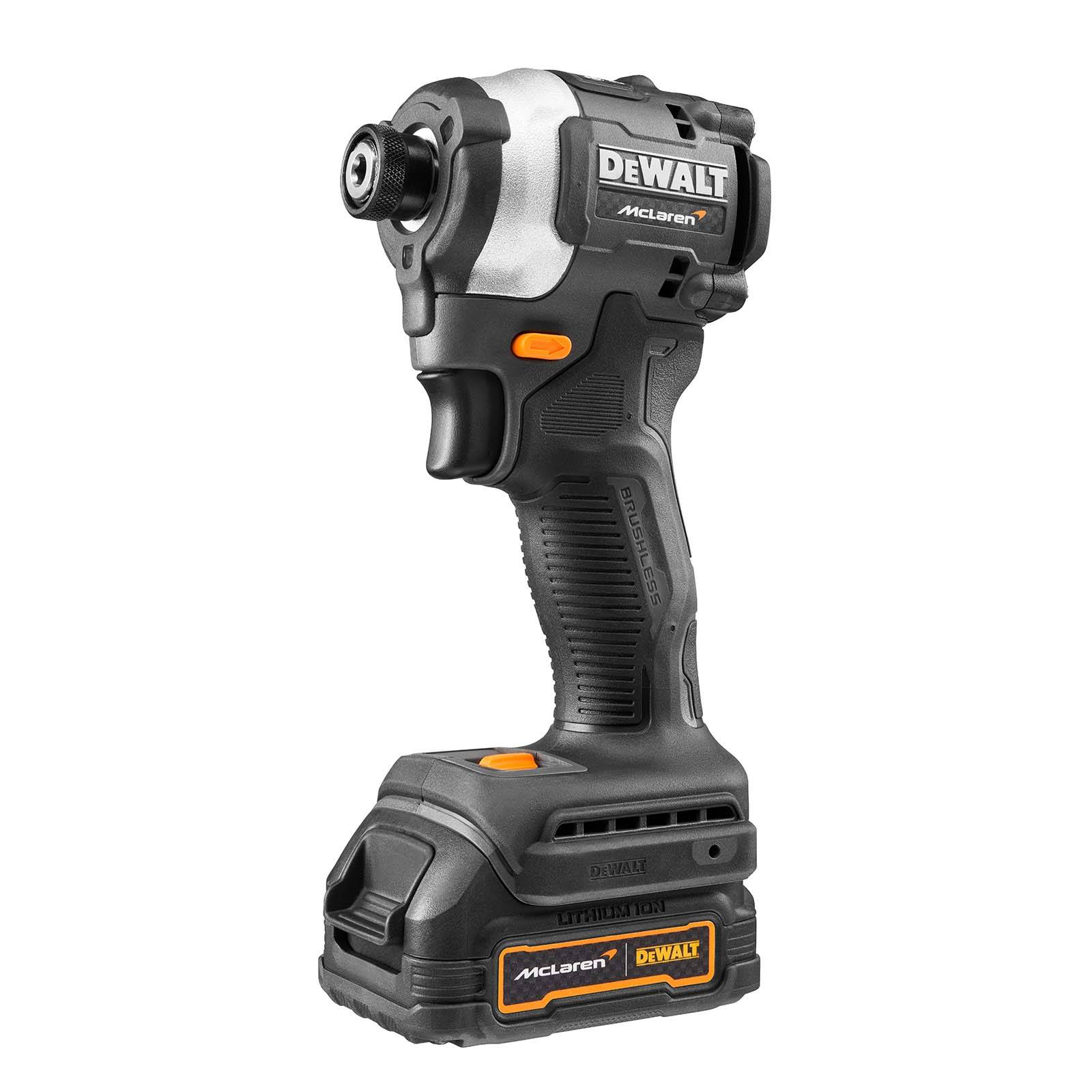 DeWALT Akku-Schlagschrauber DCF85ME2GT-QW 18V 1,7Ah McLaren Design