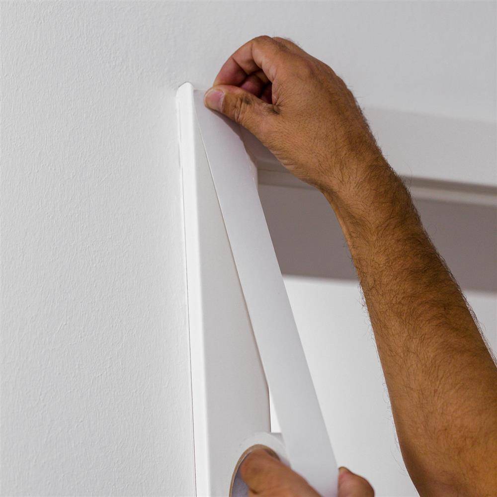 Staubschutztür mit Magnetstreifen-Verschluss inkl. 5 m Klebeband