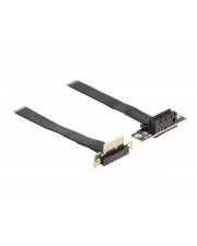 Delock Riser Card - 0,6 m - PCI-Express - Schwarz