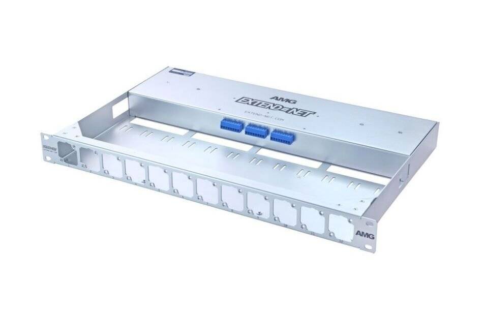 AMG Systems AMG160C-RP-DD, Industrieller Baugruppenträger für AMG160-F Geräte, 12 Plätze 1HE, 19" Einbau, ohne PSU