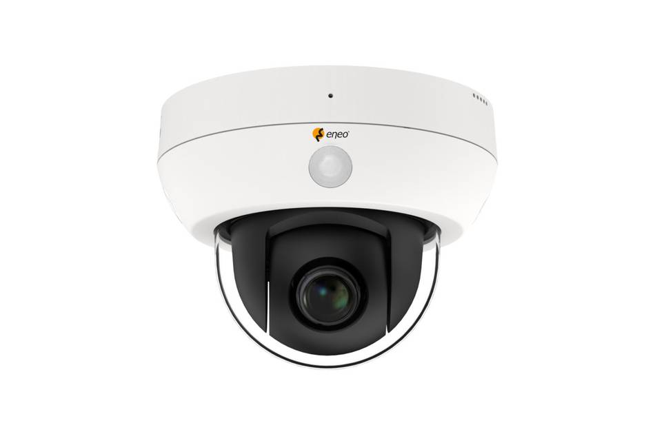 eneo INP-54M2812M0A, Netzwerk Setup-PTZ Dome Kamera, 4x MVF, 2560x1440, Tag/Nacht, DWDR, AI, 2,8-12mm, Audio, IR, WL, 1