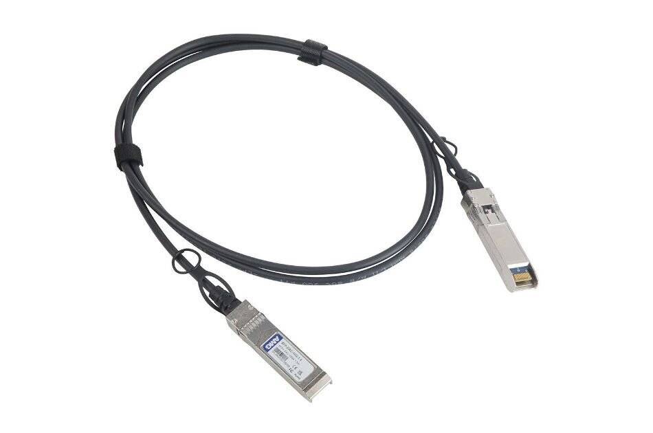 AMG Systems SFP-DAC-10G-1, SFP+ DAC Kabel, 1/10Gbps, 1m Länge, -40°C bis +85°C