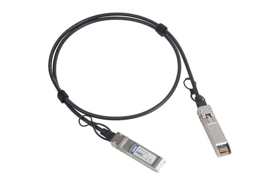 AMG Systems SFP-DAC-10G-1.5, SFP+ DAC Kabel, 1/10Gbps, 1.5m Länge, -40°C bis +85°C