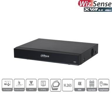 Dahua - XVR7104H-4K-I3 - XVR - 4 Kanal - SMD, - 4 Kanal / WizSense/4K - H.265+/H.265/H.264+/H.264/AI Codec - HDCVI/ AHD