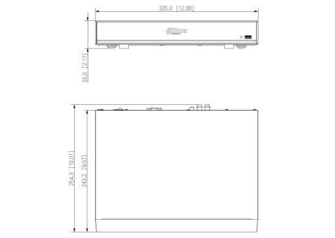 Dahua - XVR7104H-4K-I3 - XVR - 4 Kanal - SMD, - 4 Kanal / WizSense/4K - H.265+/H.265/H.264+/H.264/AI Codec - HDCVI/ AHD