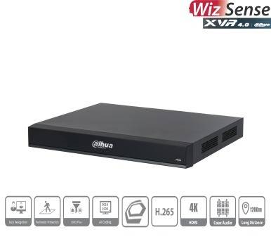 Dahua - XVR7216AN-4K-I3 - XVR - 16 Kanal - SMD, - 16 Kanal/WizSense/4K - H.265+/H.265/H.264+/H.264/AI Codec - HDCVI/ AH