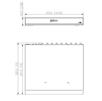 Dahua - XVR7216AN-4K-I3 - XVR - 16 Kanal - SMD, - 16 Kanal/WizSense/4K - H.265+/H.265/H.264+/H.264/AI Codec - HDCVI/ AH