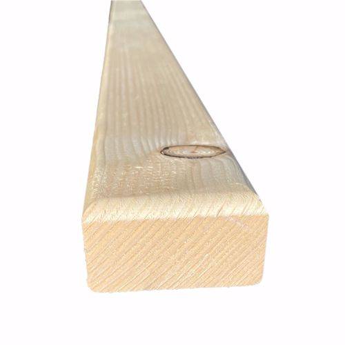 Fichtenholz Holzlatten 1 Stück 180 x 6,5 x 3,8 cm - gehobelt * 2-Seiten angefast