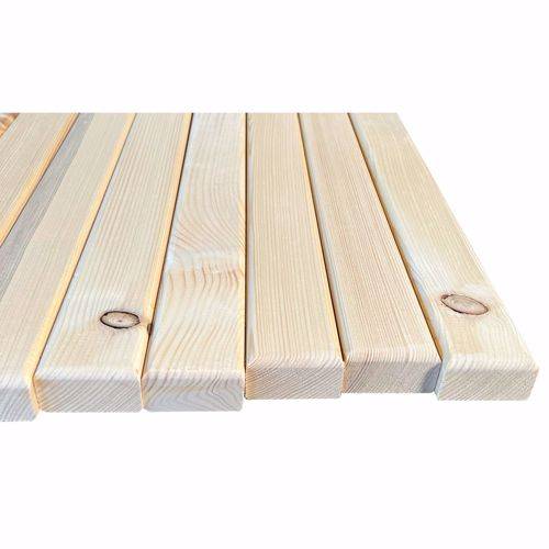 Fichtenholz Holzlatten 1 Stück 180 x 6,5 x 3,8 cm - gehobelt * 2-Seiten angefast