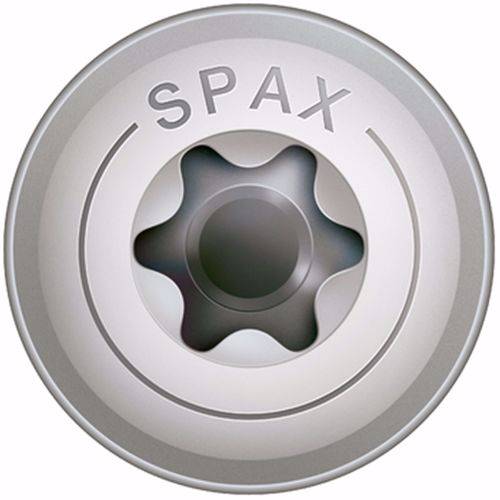 SPAX HI.FORCE 6 x 60 mm 100 Stück T-STAR T30 4CUT Edelstahl A2 0257000600605