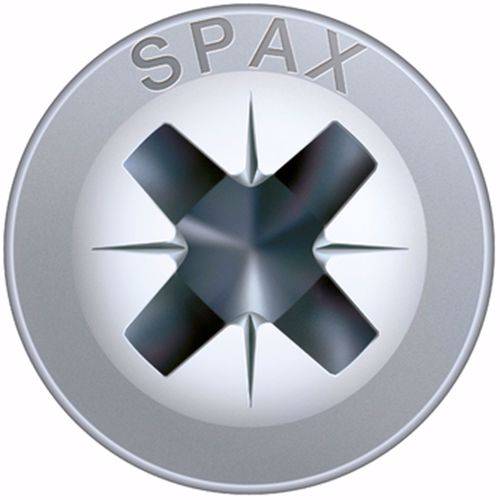 SPAX Rückwandk. Kreuzs.Z 4,0x 25 Wirox