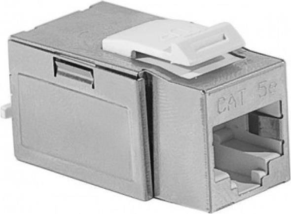 Anschlussbuchse RJ45, Cat 6 FTP, Keystone-Format Zum Einbau in Modulträger, Datendosen oder IP 44 Aufputzgehäuse
