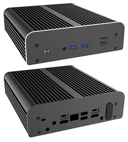 Akasa Newton WS Gehäuse (für Intel NUC11/12/13) [A-NUC92-M1B]