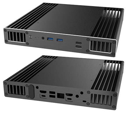 Akasa Plato WS Gehäuse (für NUC 11/12/13 Mainboard) [LÜFTERLOS]