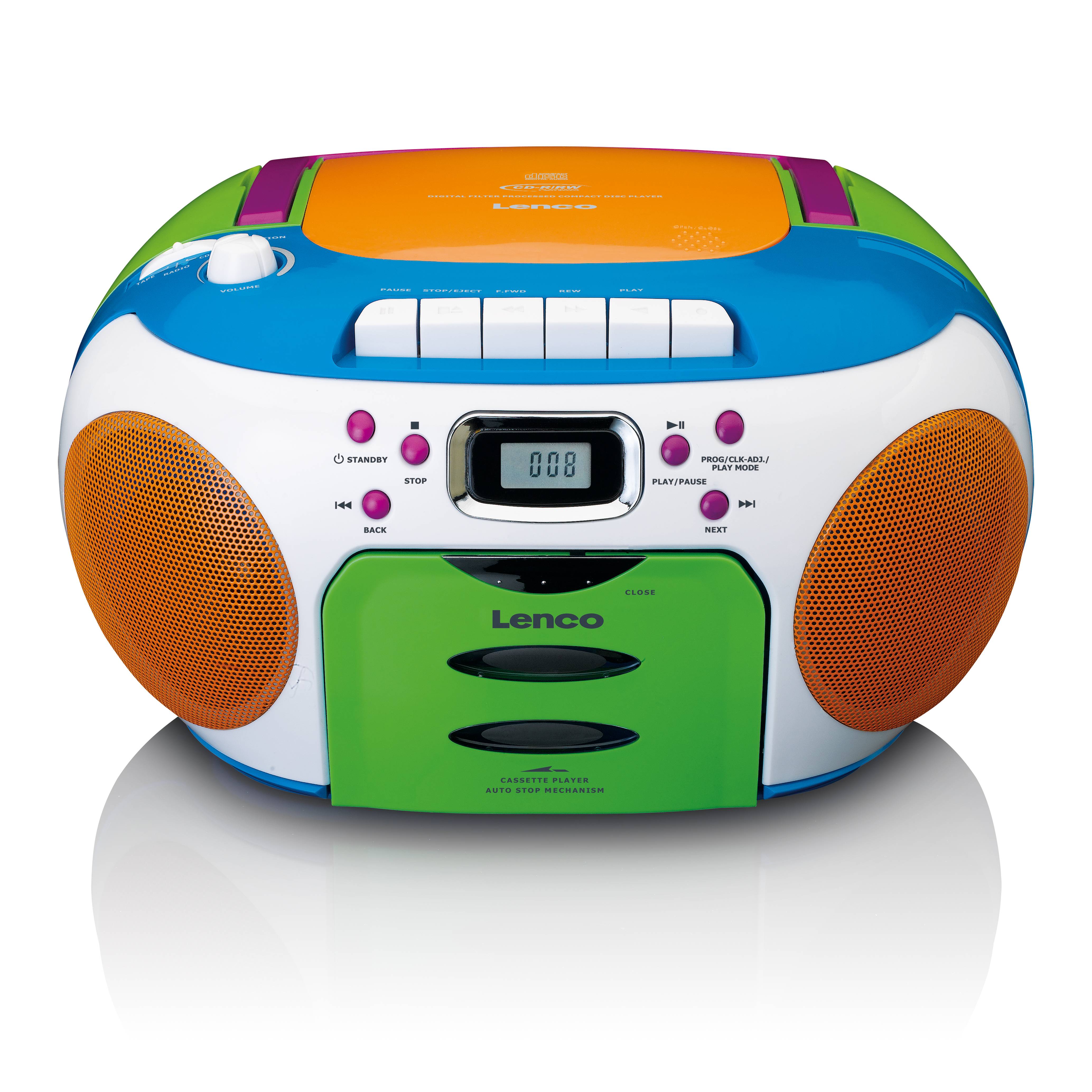 Lenco SCD-971: Ihr musikalischer Begleiter für unterwegs! Sie suchen nach einem tragbaren und kinderfreundlichen Musikplayer? Das Lenco SCD-971 ist