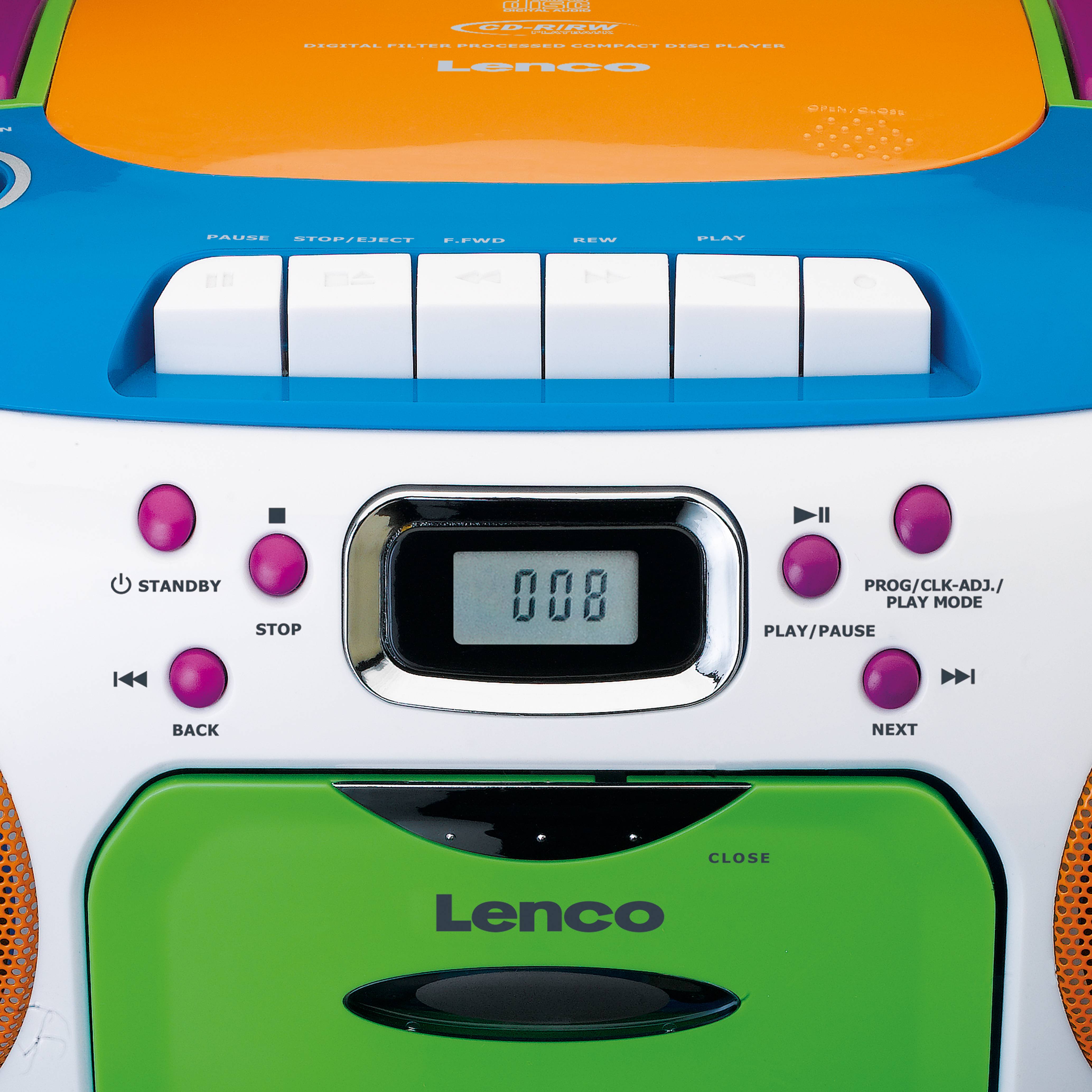 Lenco SCD-971: Ihr musikalischer Begleiter für unterwegs! Sie suchen nach einem tragbaren und kinderfreundlichen Musikplayer? Das Lenco SCD-971 ist