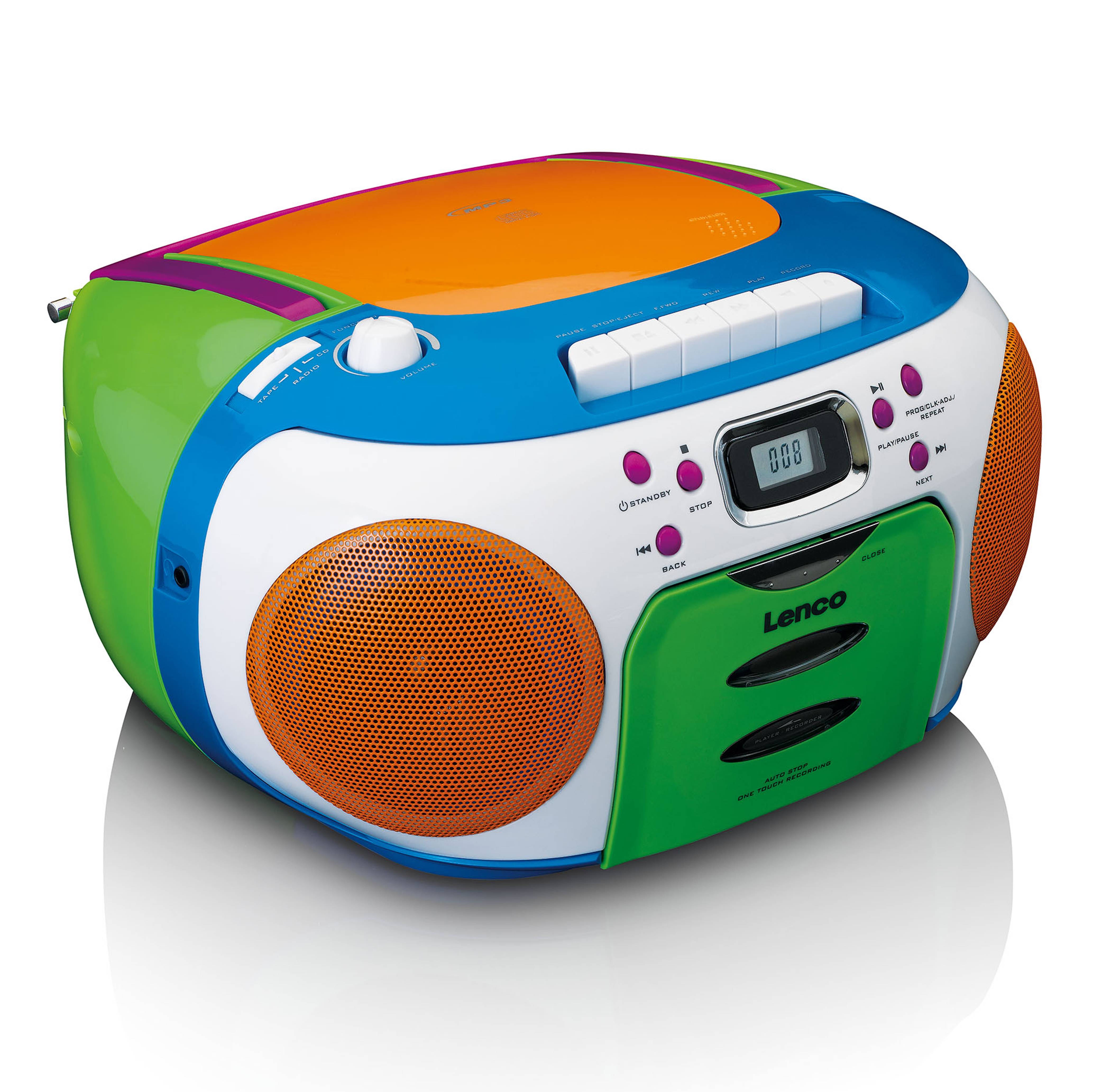 Lenco SCD-971: Ihr musikalischer Begleiter für unterwegs! Sie suchen nach einem tragbaren und kinderfreundlichen Musikplayer? Das Lenco SCD-971 ist